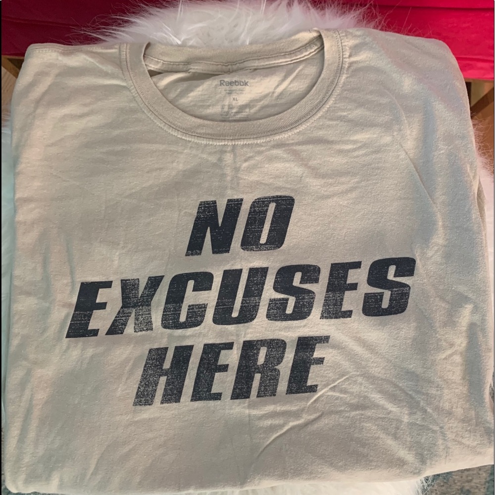 Two Reebok shirts. Size men’s XL